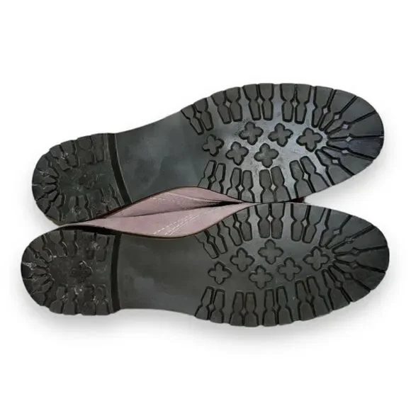 Wimzees Suede/Shearling Chukka Boots Brown Made in USA Women's 10 - Picture 7 of 9